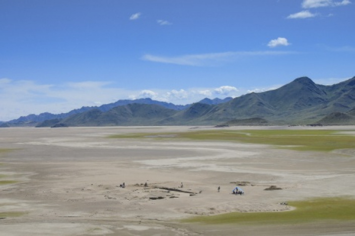 Burial Ground Ala-Tey 1. Photo: expedition members