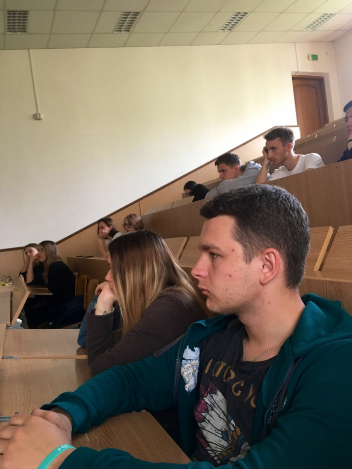 Участники кинолектория - члены и гости отделения РГО в Республике Крым Молодежный клуб РГО.