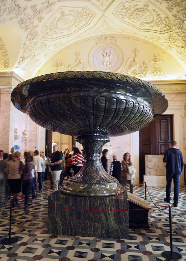 Большая Колывановская ваза ("Царь-ваза"), Эрмитаж. Фото: wikipedia.org