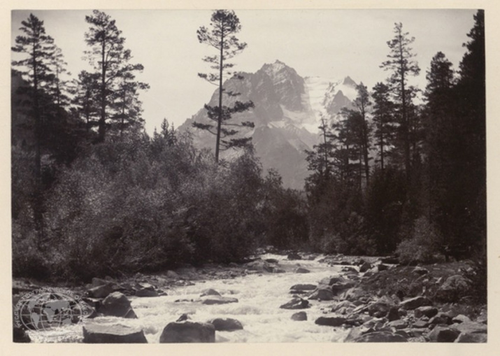 Кавказ, река Черюкол, 1899 год. Фото из Научного архива РГО
