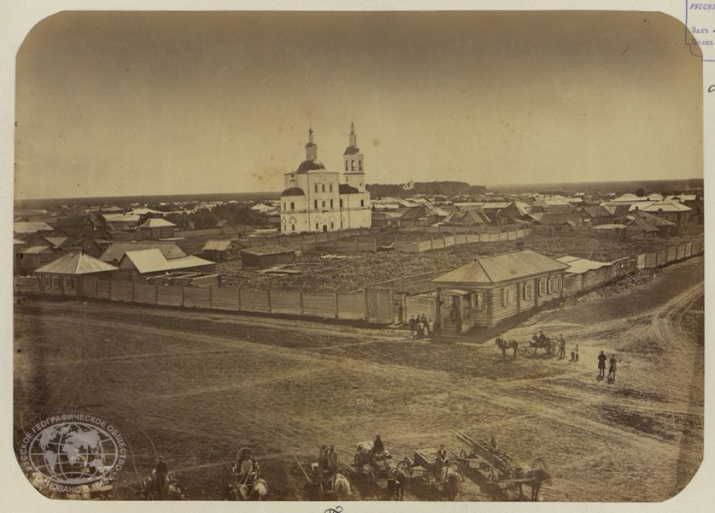 Тара, 1887. Фото: Ф.С. Лахмайер. Из Архива РГО