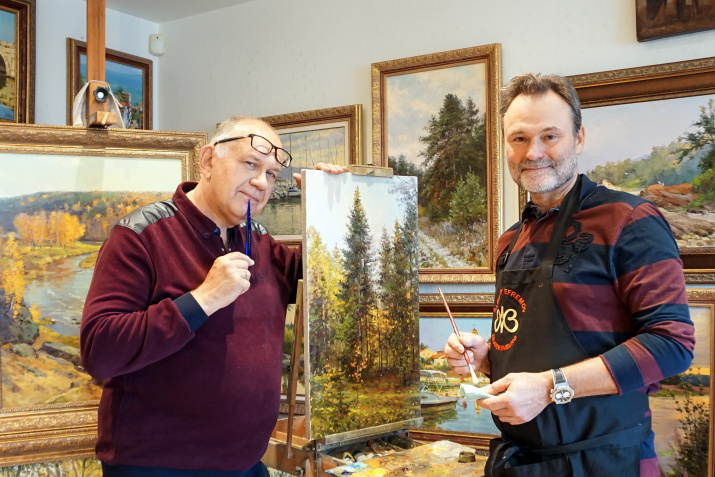 Вадим Осипов и Алексей Ефремов. Фото предоставлено Вадимом Осиповым