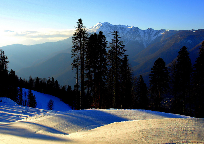 Вид на гору Ачишхо. Фото: Геннадий Баранцов, участник фотоконкурса РГО "Самая красивая страна"