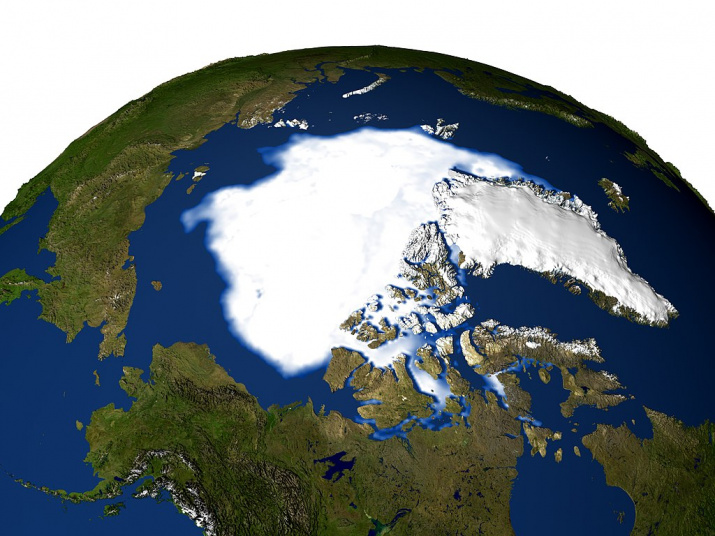Вид на Северный полюс. Фото: wikipedia.org