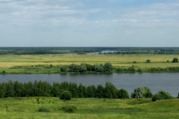 Пейзаж близ села Константиново (фото М.М. Морозовой)