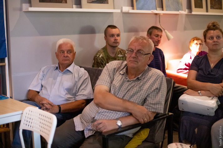 Почетные гости географического вечера. Фото: Саша Кроткова
