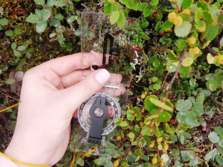 Измерение осени. Фото: Оксана Янцер