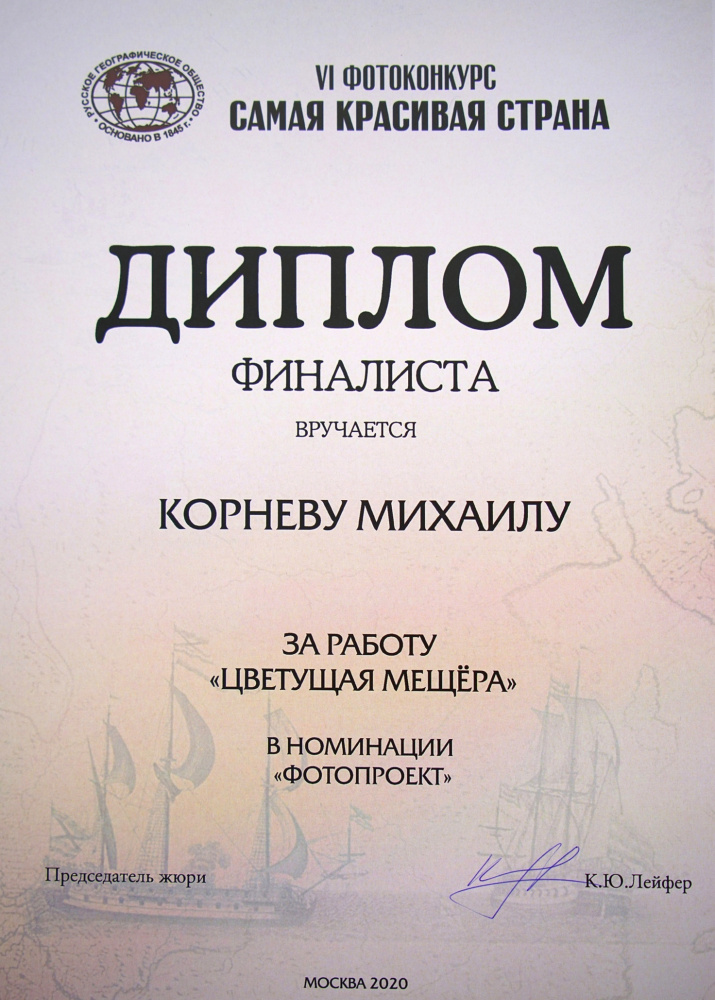 Диплом Михаила Корнева