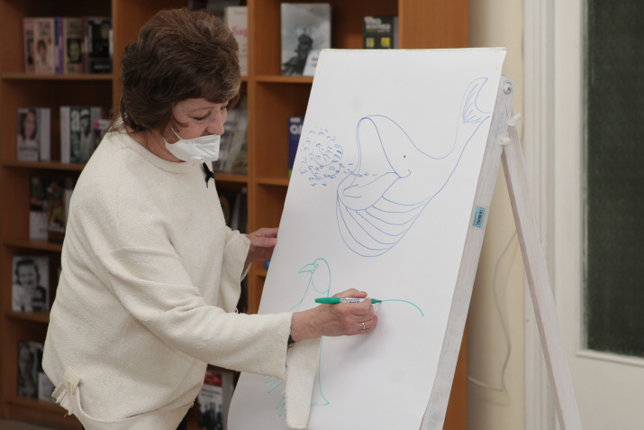 В библиотеке № 6 имени К. Г. Паустовского Муниципального объединения библиотек В библиотеке № 6 имени К. Г. Паустовского Муниципального объединения библиотек