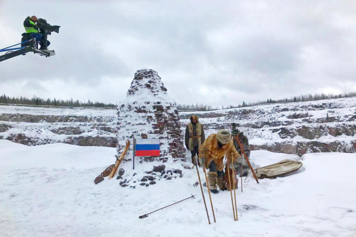 На съёмках "Архипелага"