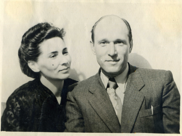 С Ириной Казимировной 1950-е гг. Фото из архива семьи Янковских