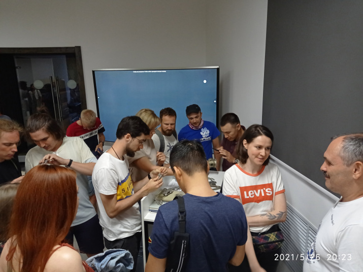 ОБщение после лекции