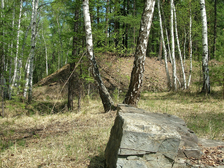 Старые минеральные копи. Фото В.П. Путенихина