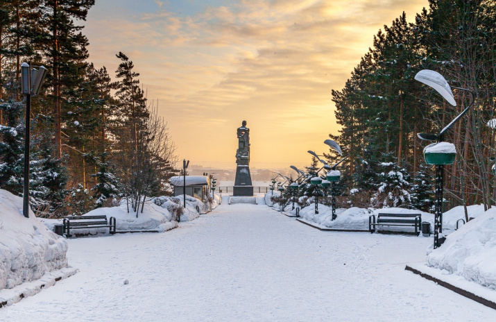 Кемерово. Монумент Память шахтерам Кузбасса. Фото Любови Фурс