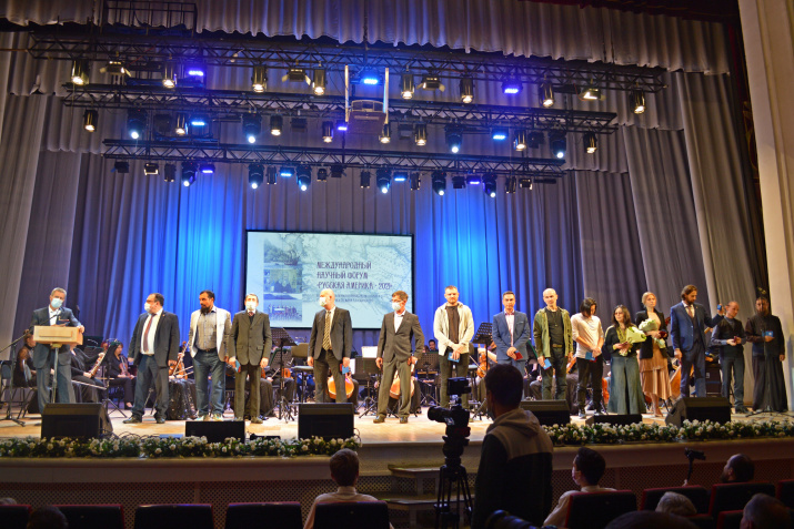 Награждённые памятным знаком губернатора Рязанской области «270 лет со дня рождения Германа Аляскинского». Фото Виктора Шляхина Награждённые памятным знаком губернатора Рязанской области «270 лет со дня рождения Германа Аляскинского»