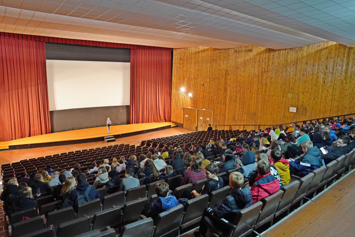 Фильм посмотрели школьники Октябрьского округа Рязани