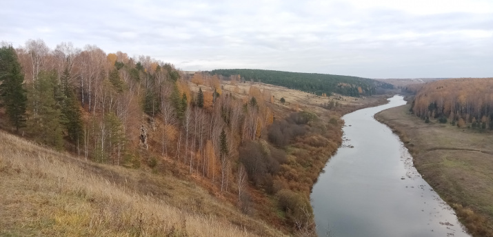 Река Немда – вид со Скального массива «Камень». Фото Е. Гончаров