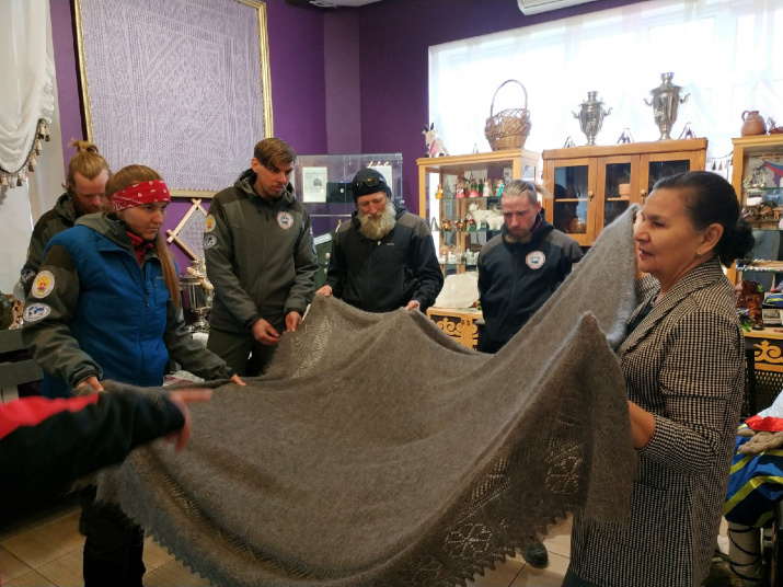 Об оренбургском пуховом платке рассказывает руководитель Гильдии пуховниц Галия Абсалямова
