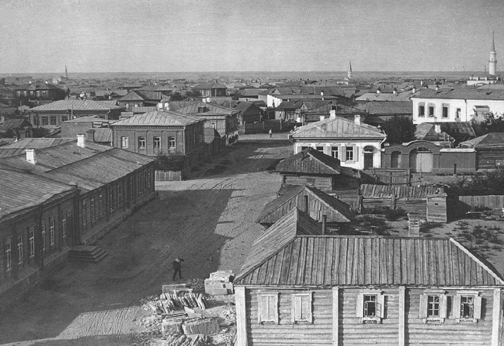 Семипалатинск. Вид с Александро-Невской церкви. 1885 год. Фото: pastvu.com