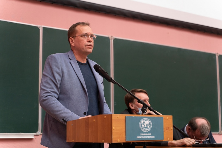 Председатель УОО РГО Дмитрий Травкин. Автор фото: Владимир Ламзин. Председатель УОО РГО Дмитрий Травкин. Автор фото: Владимир Ламзин.