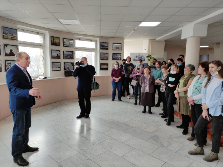 Выступление председателя Саратовского областного отделения РГО