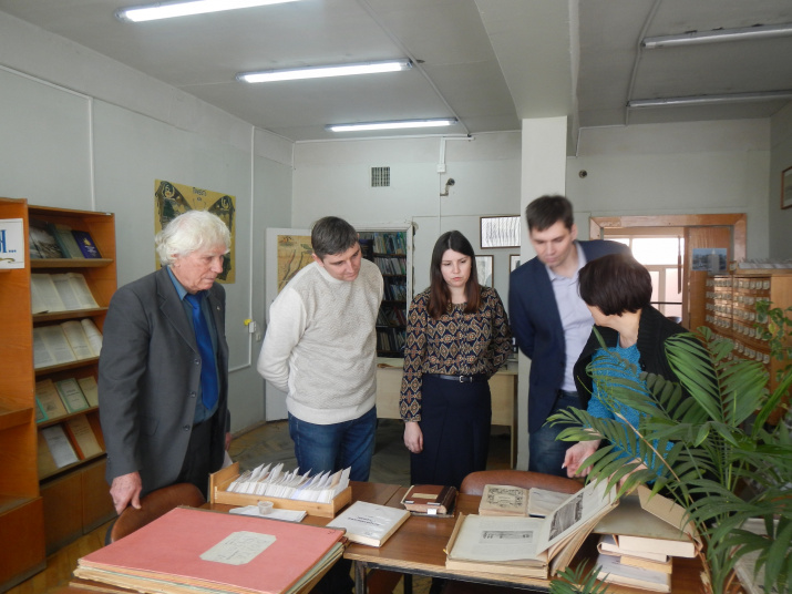 Встреча в областной библиотеке им. Н.К. Крупской