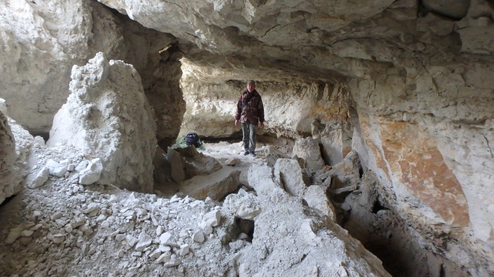 В пещере Махамбет (фото Головачева И.В.)