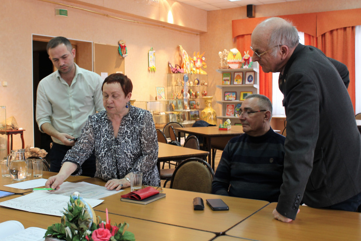 Горнова Мира рассказывает о проекте экспозиции