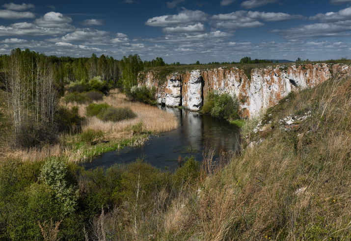 Река Миасс, частью бассейна которой является скромная Ташкутарганка. Фото: Сергей Баранов, участник фотоконкурса РГО "Самая красивая страна"