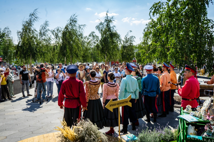 Павильон Ростовской области на Фестивале РГО. Фото: Вадим Григорьев