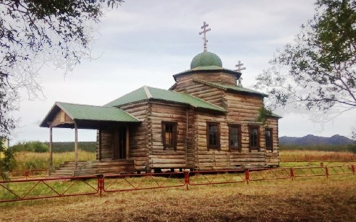 Успенский храм в Нижне-Камчатском остроге. фото: С.Вахрин