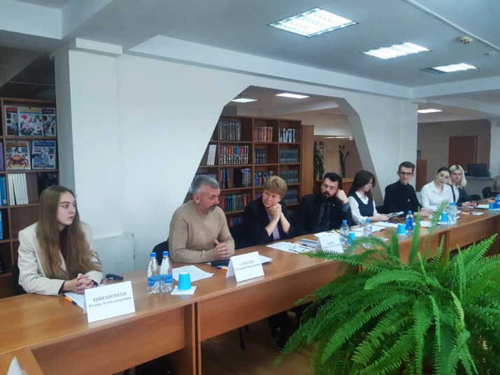 Доклад Г.В. Самохина на тему «Вклад Н.Я. Данилевского в развитие науки, как члена Русского географического общества». Фото: Геннадий Самохин