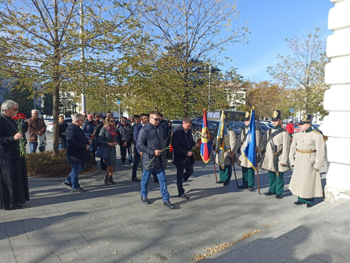 Памятное мероприятие, посвящённое дню рождения М.П.Лазарева, фото пресс-службы Музея обороны Севастополя