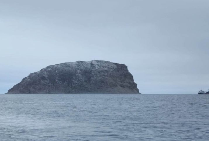 Остров Столб - точка на карте, откуда начинается дельта Лены. Фото: К. Скрыбыкин
