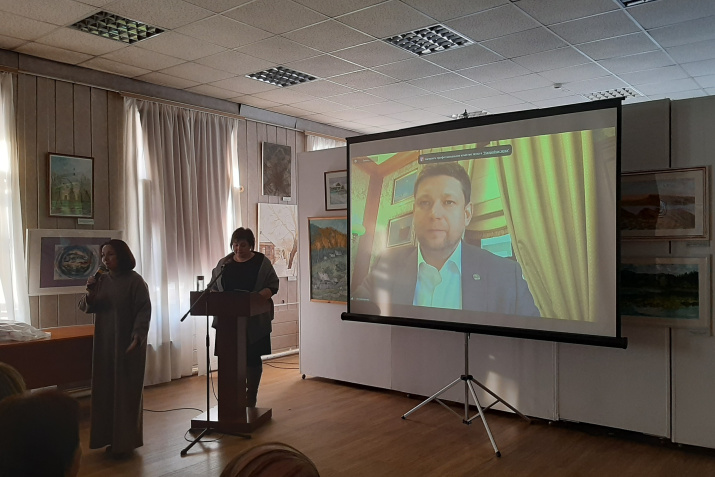 Приветственное слово Игоря Спириденко. Фото Натальи Чистяковой