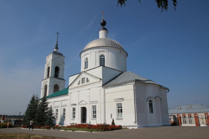 Церковь Богоявления Господня, п. Морки. Фото Е. Гончаров