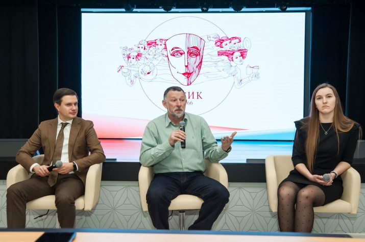 Иван Чайка, Константин Мержоев и Елена Галко. Фото: Валерий Гончаров.