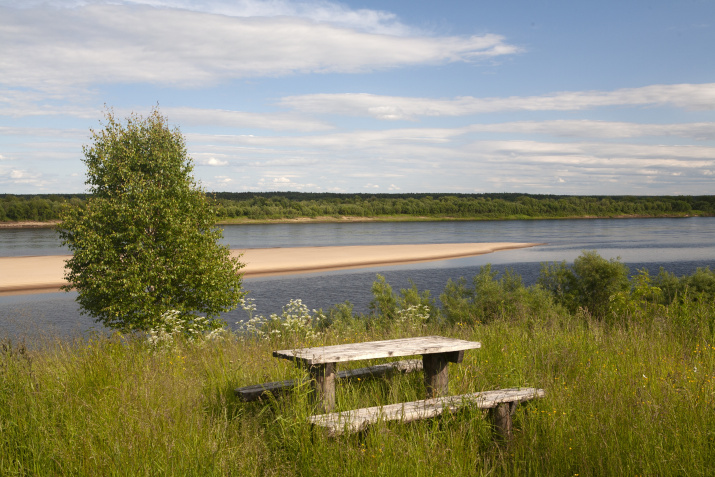 Река Пинега. Фото: Владимир Горбатовский