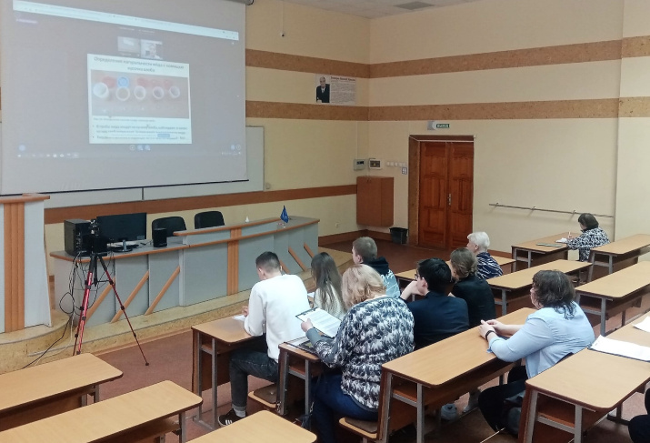 Защита проекта по ВКС. Фото Е. Гончаров