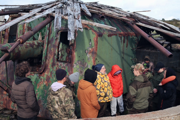 221 береговая батарея Поночевного. Фото: Алексей Яшкин