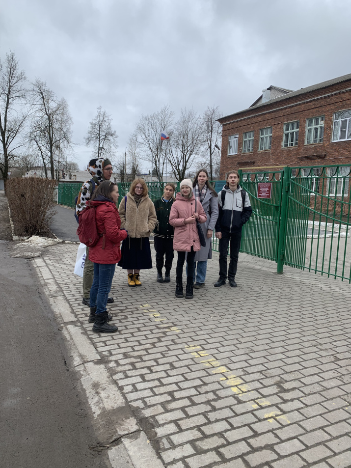 Активисты Молодёжного клуба РГО "Владимир". Фото: Дарья Бабушкина