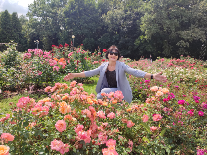 В море цветов; фото: Игорь Петров