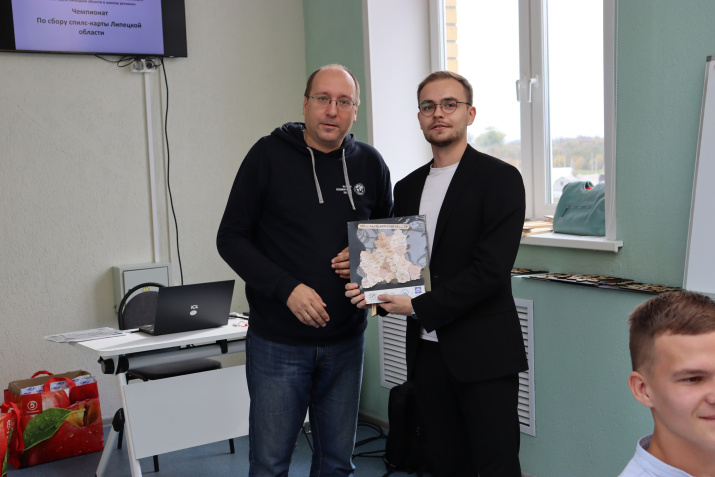 Мероприятие грантового проекта «Спилс-карта Липецкой области в школах региона» прошло в МБОУ СОШ №1 г.Грязи. Фото: Липецкое областное отделение РГО