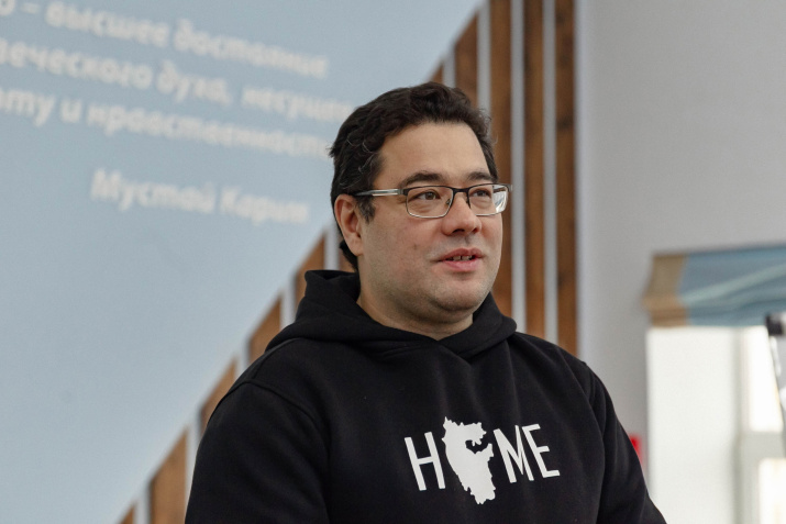 Председатель Регионального отделения Русского географического общества в Республике Башкортостан , депутат Госсобрания – Курултая РБ, ректор Акмуллинского университета Салават Сагитов. Фото: пресс-служба БГПУ им. М.Акмуллы