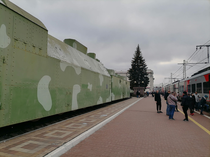 Бронепоезд № 13 "Тульский рабочий". Фото: Олег Золотарёв