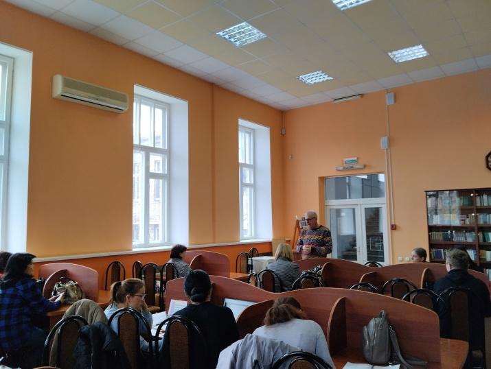 Выстпление декана ГГФ Бармина А.Н.