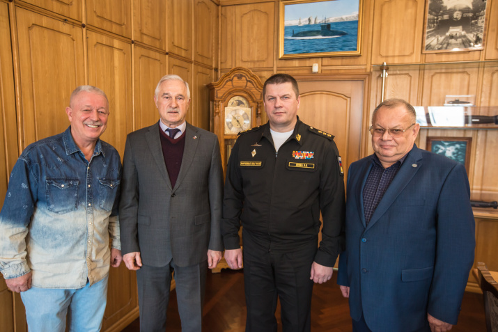 Михаил Ермаков, Константин Сиденко, Виктор Лиина, Алексей Буяков. Фото: ПКО РГО - ОИАК