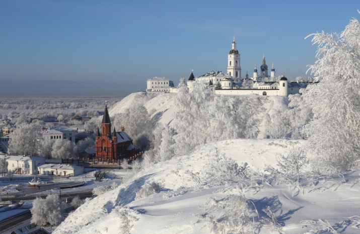 Зимнее очарование. Тобольск. Фото: Александр Лобацеев, участник конкурса РГО "Самая красивая страна"