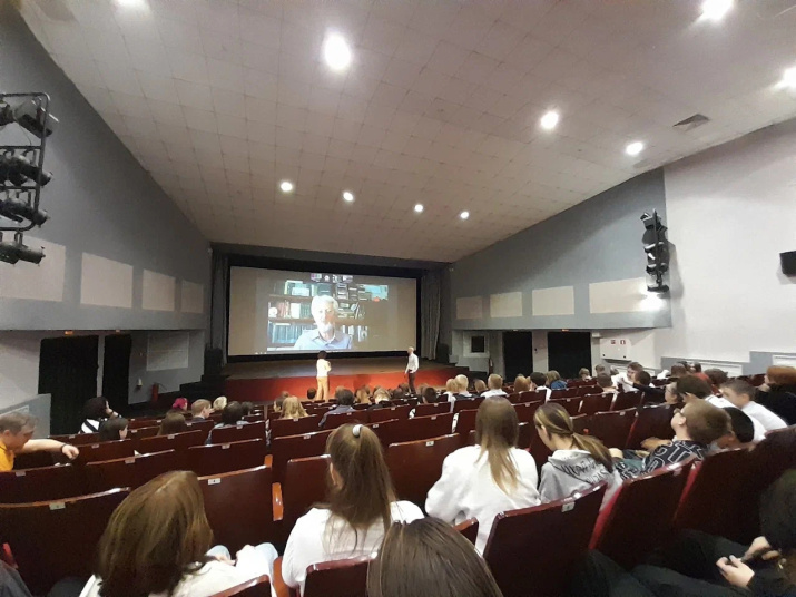 Телемост с Борисом Дворкиным. Фото: Роман Телешун