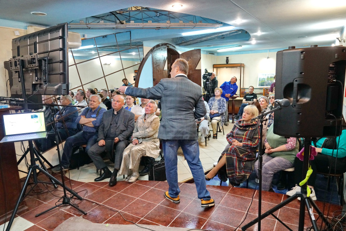 Участники лекции, фотоматериал Бориса Тишулина